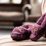 JESSICA Womens Sheepskin Moccasin Slippers