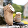 BOTTES EN PEAU DE MOUTON PORTREE POUR FEMMES