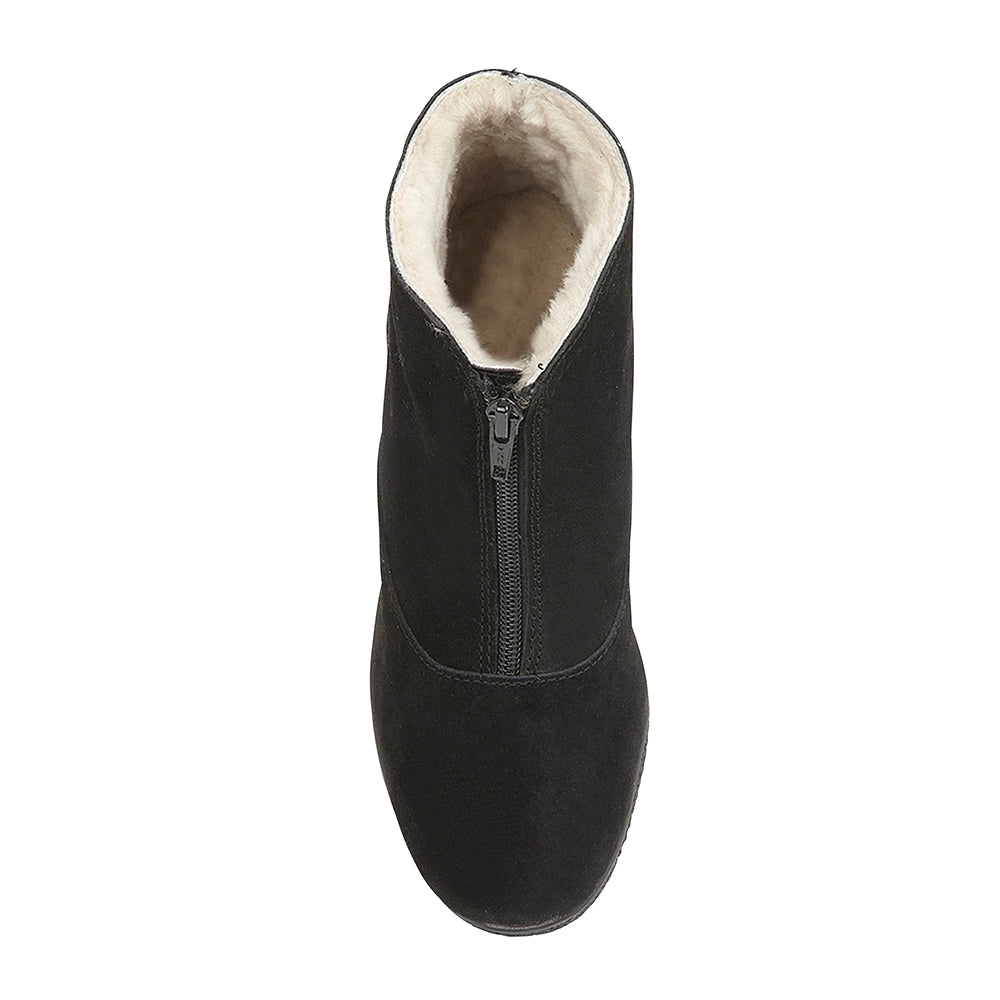 Womens slipper boots with store zip