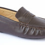 CHAUSSURES DE CONDUITE EN CUIR MARRON