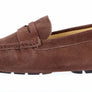 CHOCOLATE SUEDE DRIVING SHOES