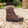 ELGIN Damen Lammfellstiefel