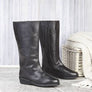 MALTON Damen-Leder-Schaffell-Stiefel