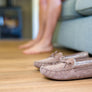 MAINE Mens Sheepskin Moccasins