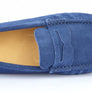 NAVY SUEDE DRIVING SHOES