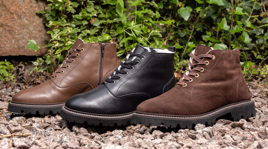 Bottes en peau de mouton pour hommes pour un confort et un style ultimes