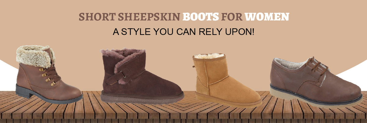 Short Sheepskin Boots for Ladies: A Style You Can Rely Upon | Drapers