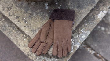 Lammfell-Handschuhe - Weich auf der Haut, aber robust, um kalte Luft draußen zu halten