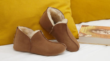 Pantoufles en peau de mouton - Des chaussures de marque confortables et durables