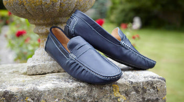 Chaussures de conduite en cuir pour hommes - Confort optimal mais tendance et adaptées aux tenues modernes