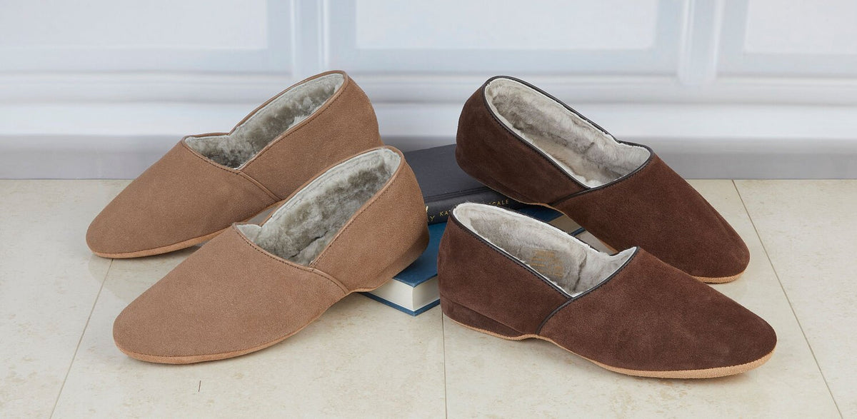What are Sheepskin Slippers & How to Wear Them Drapers