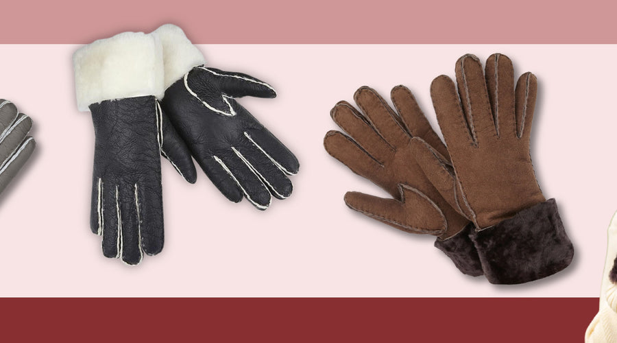 Gants en peau de mouton - Gants modernes, doux et confortables pour la saison hivernale