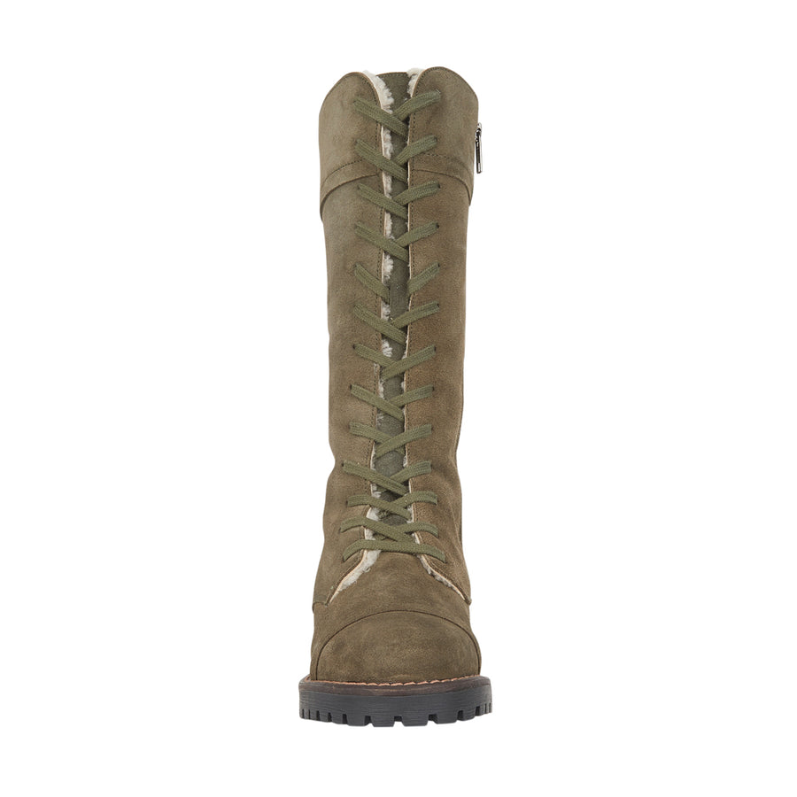 DUNKELD KHAKI SUEDE