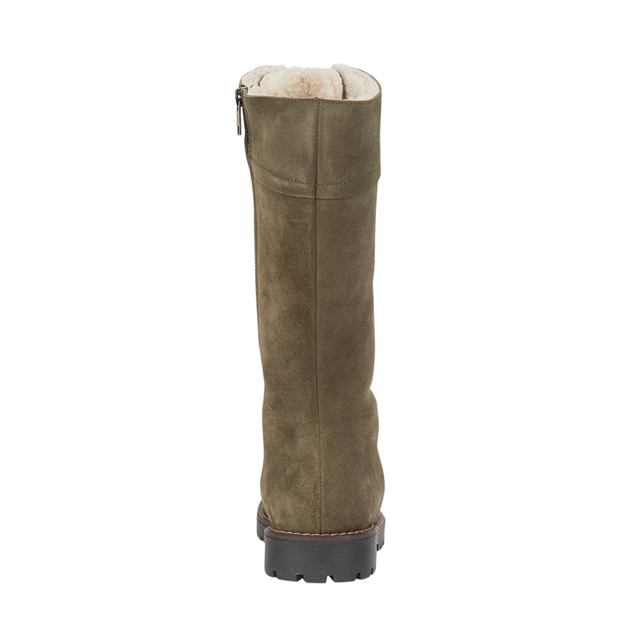DUNKELD KHAKI SUEDE