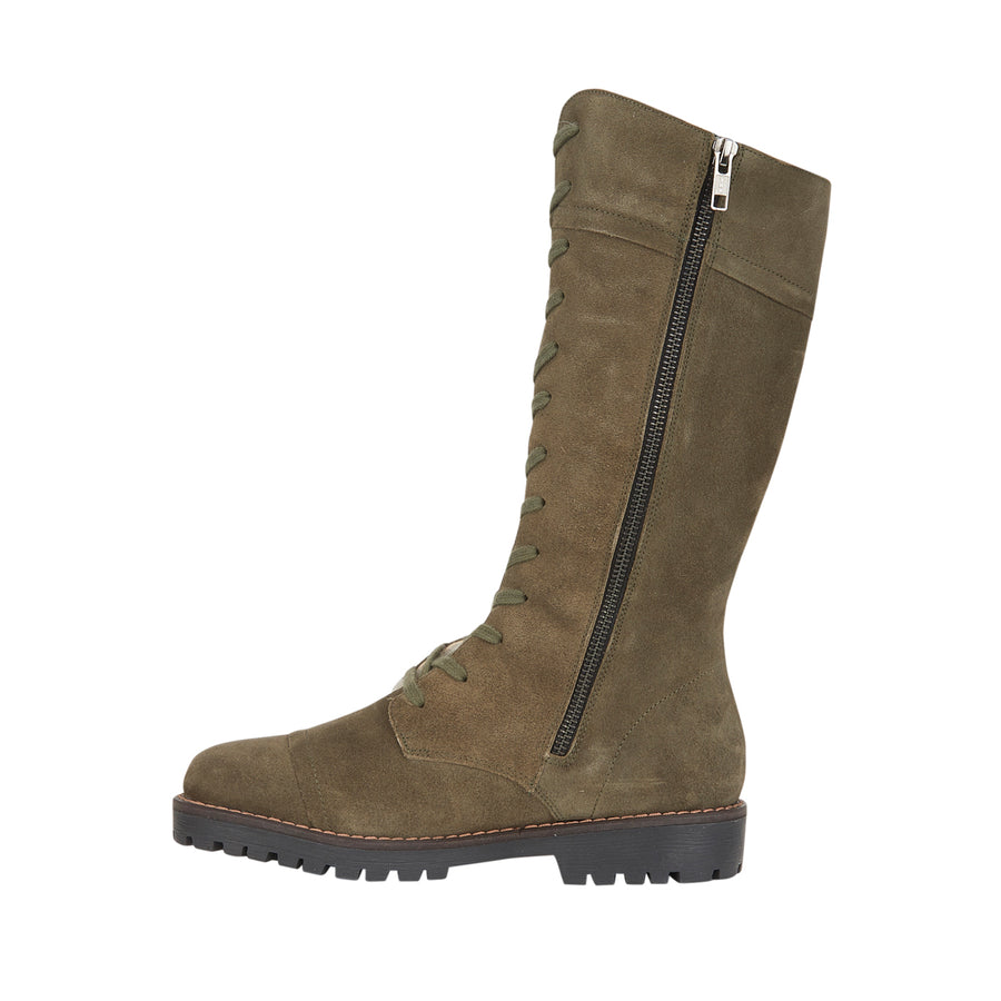 DUNKELD KHAKI SUEDE