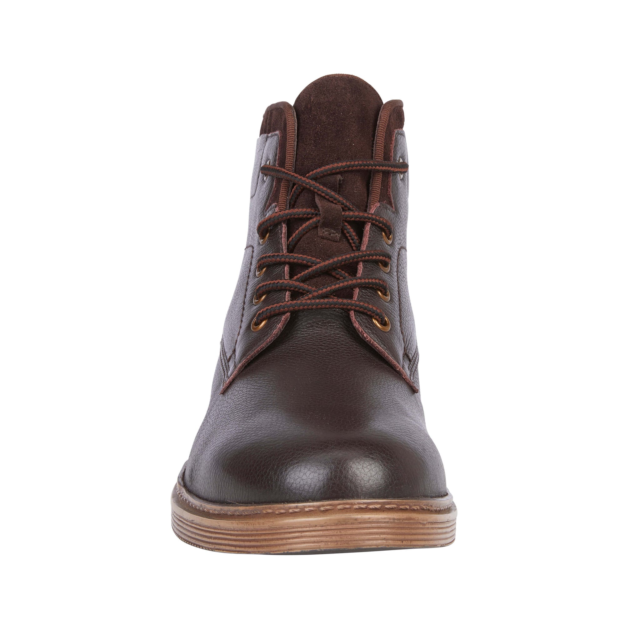Wiltshire | Mens Sheepskin Grain Leather Boots | Brown | UK | Draper