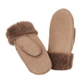 WOMENS SHEEPSKIN MITTENS MINK