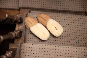 CAMILLA Womens Sheepskin Bootie Slippers