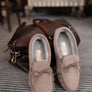 MAINE Mens Sheepskin Moccasins