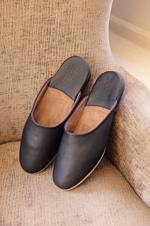 WILLIAM Mules en cuir pour homme 