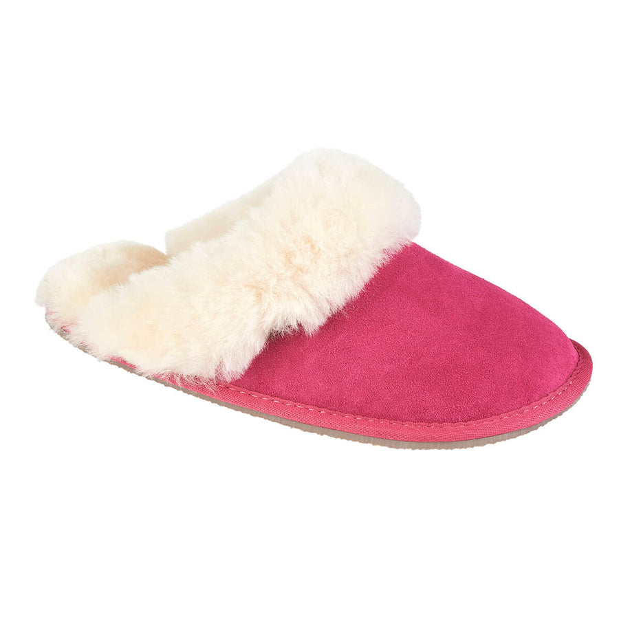 LILLY Womens Sheepskin Mule Slippers