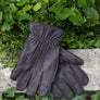 MENS BROWN DEERSKIN GLOVES