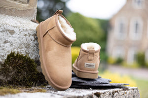 BOTTES EN PEAU DE MOUTON PORTREE POUR FEMMES