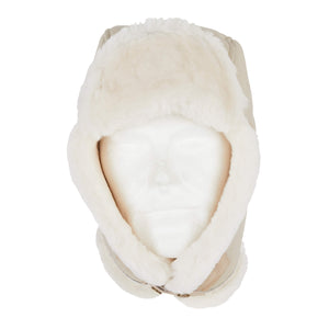 WOMEN'S SHEEPSKIN TRAPPER HAT