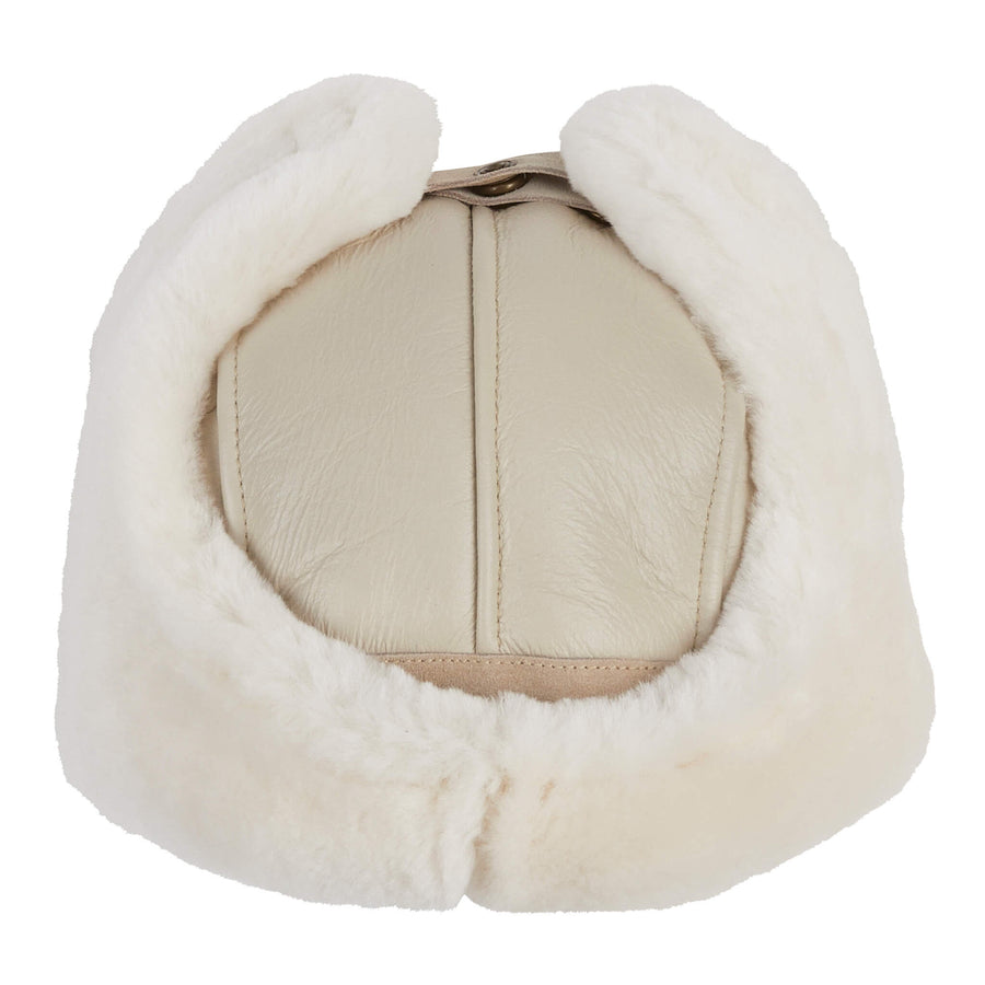 WOMEN'S SHEEPSKIN TRAPPER HAT