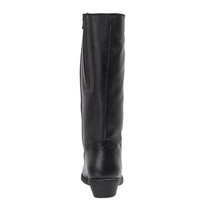 MALTON Womens Leather Sheepskin Boots