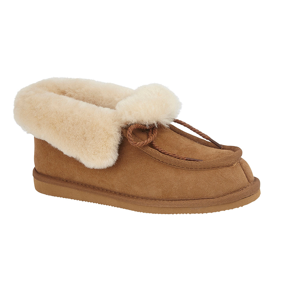 PATTI Pantoufles mocassins en peau de mouton pour femme 