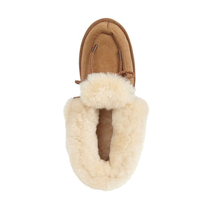 PATTI Womens Sheepskin Moccasin Slippers