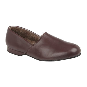 GREG Mens Leather Sheepskin Slippers