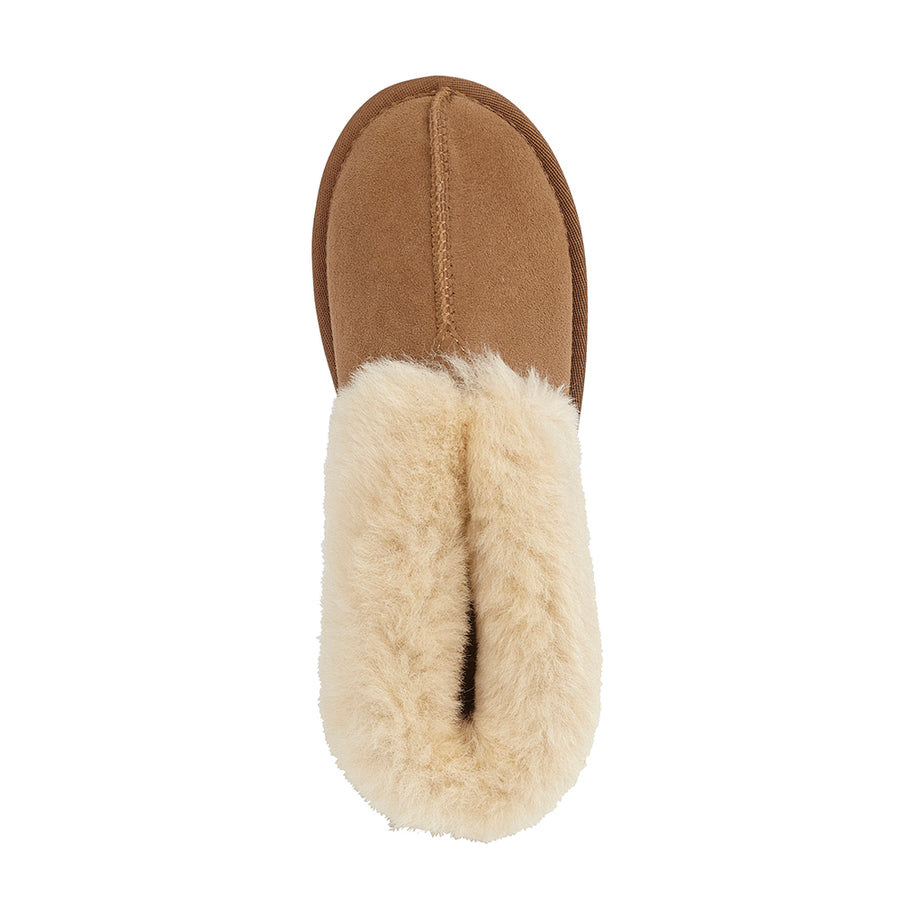 CAMILLA Womens Sheepskin Bootie Slippers