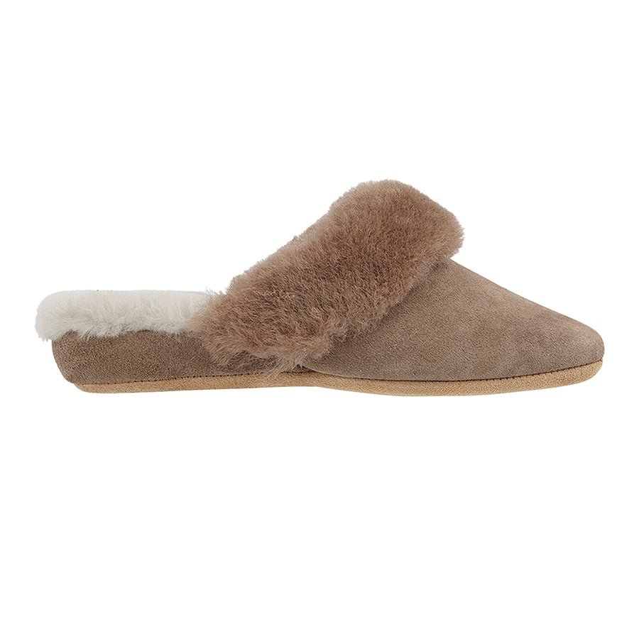 LUCY Womens Sheepskin Mule Slippers