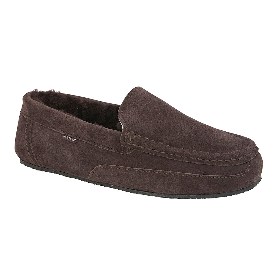 HUGO Chaussons Mocassins en Peau de Mouton Homme 