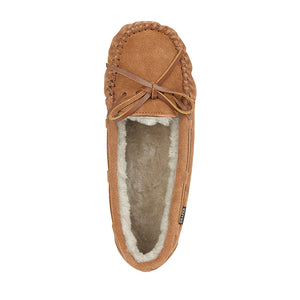 DAISY Womens Sheepskin Moccasin Slippers