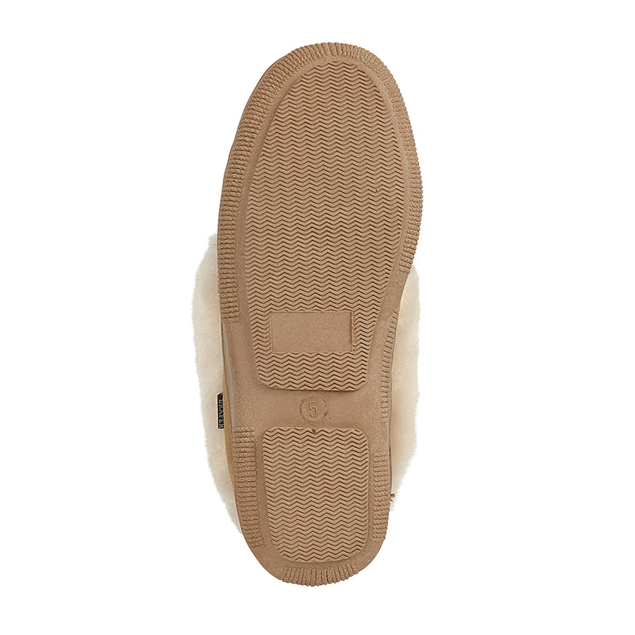 KELLY Womens Sheepskin Moccasin Slippers