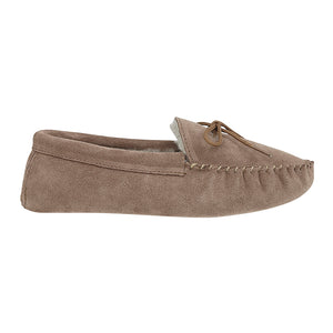 REO Womens Sheepskin Moccasin Slippers