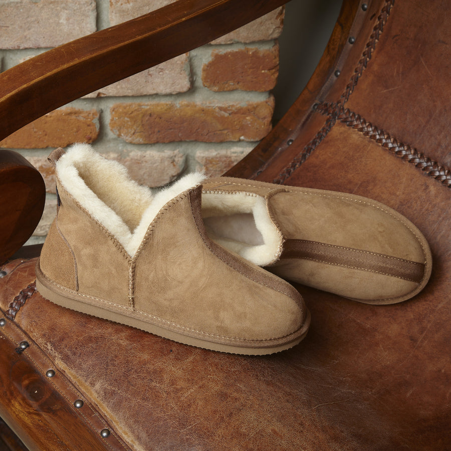 TILLY Womens Sheepskin Bootie Slippers