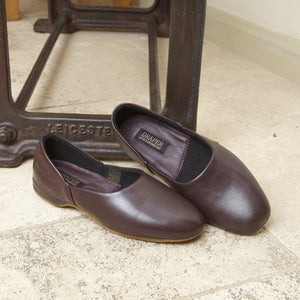 FRED Mens Leather Slippers