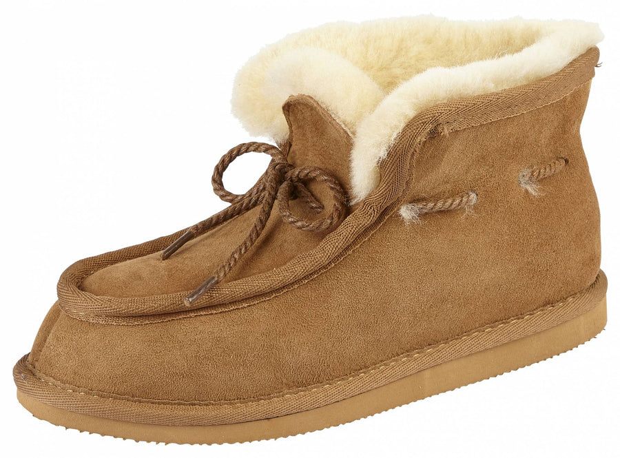 PATTI Womens Sheepskin Moccasin Slippers