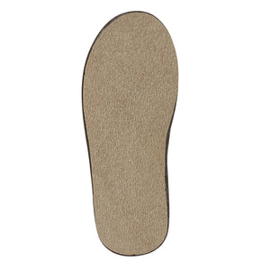 ARTHUR Herren Flip Flop Schaffell Hausschuhe