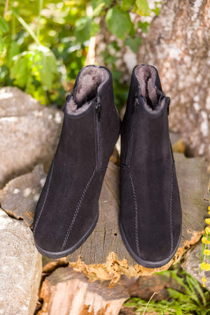 CAMBRIDGE Lammfell-Stiefel für Damen 