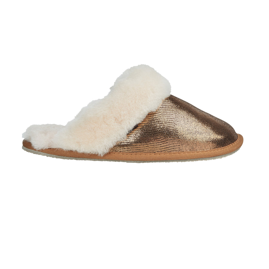 LILLY Womens Sheepskin Mule Slippers