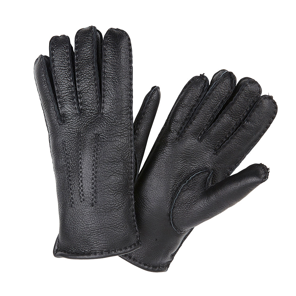 MEN'S BLACK NAPPA GLOVES