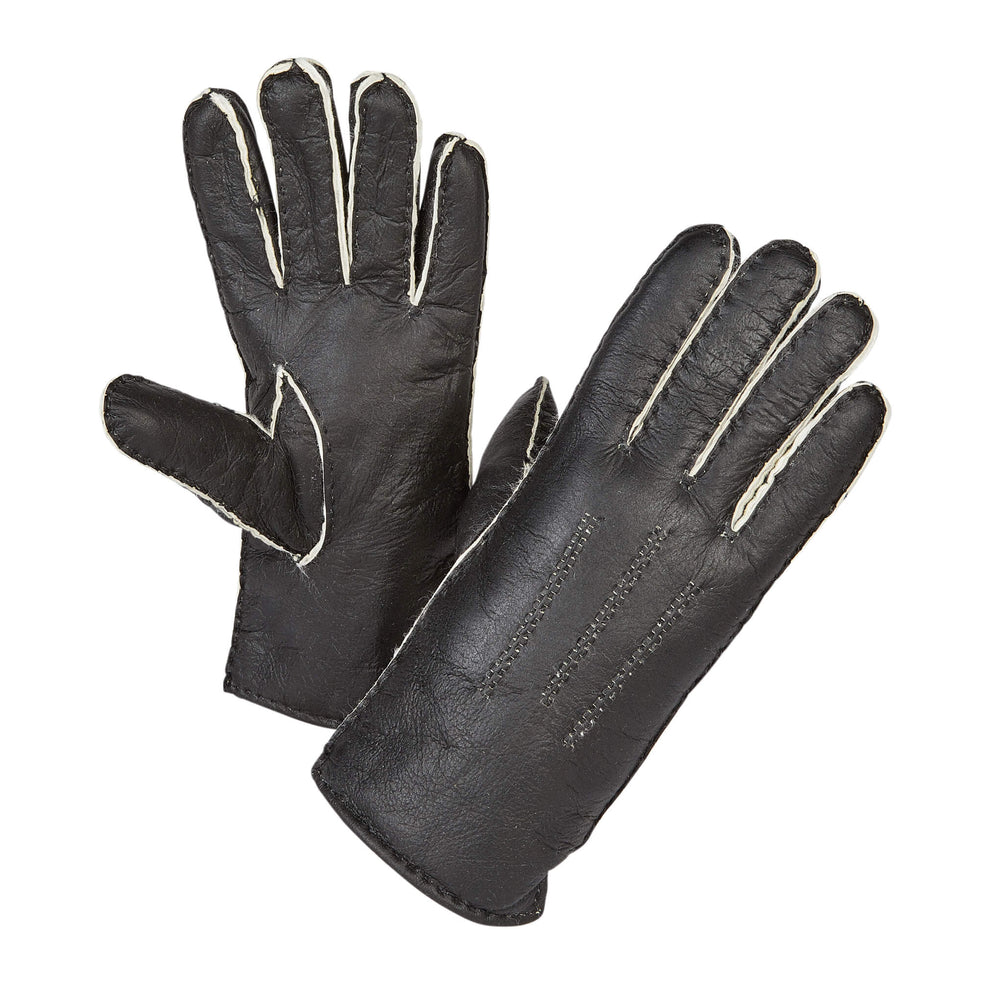 DAMEN-NAPPHANDSCHUHE - SCHWARZ