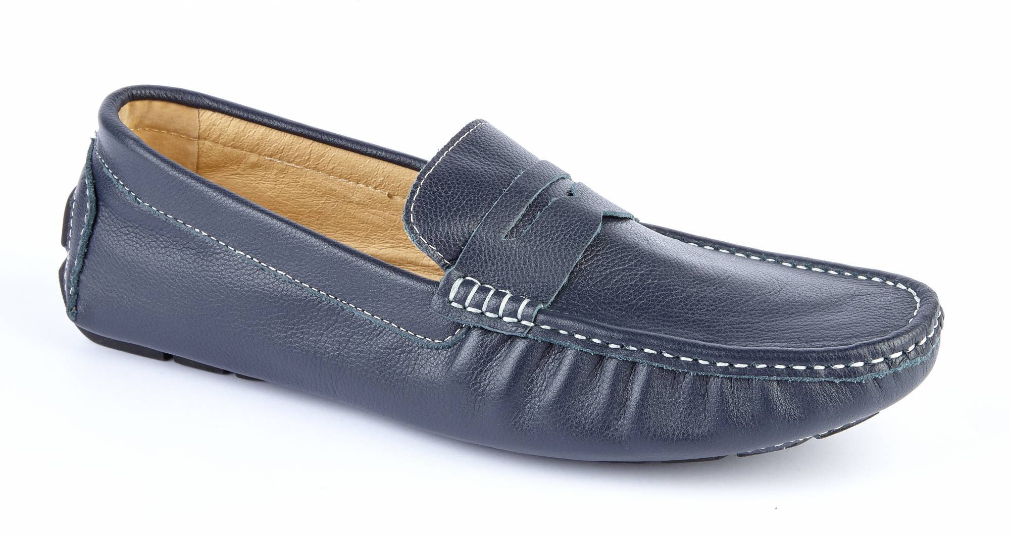 Formal Blue Lv Loafers Shoes