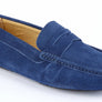 NAVY SUEDE DRIVING SHOES