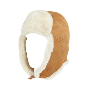 WOMEN'S SHEEPSKIN TRAPPER HAT